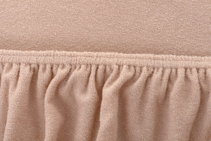 Terry sheet with elastic 020_D Beige 160x200