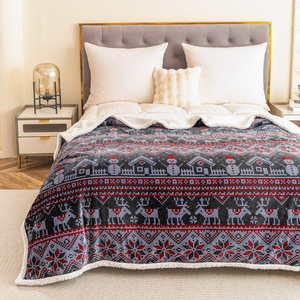 Koc 160 x 200 Mikrofibra Świąteczna Hayat 102