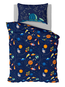 Pościel 160 x 200 Młodzieżowa nr 451 Kosmos
