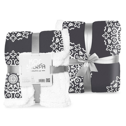 Koc 150 x 200 Mikrofibra Dwustronny Sherpa nr 023