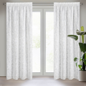 Curtain 140 x 270 Decorative Tape Liren White