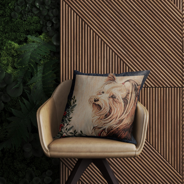 Decorative 45 x 45 Tapestry Pillowcase Nadia 39