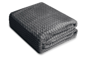 Blanket 200 x 220 Microfiber Embossed Zigzag C.Grafi