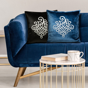 Poszewka 45 x 45 Dekoracyjna Welwet ROYAL3 C. Ziel