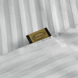 Pościel 220 x 200 3cz Satyna Bawełniana Vera Sreb