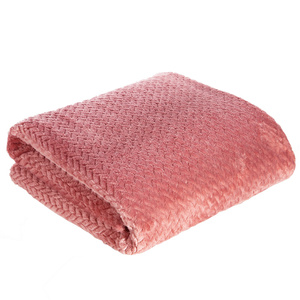 Blanket 200 x 220 Microfiber Design Cindy3 Pink