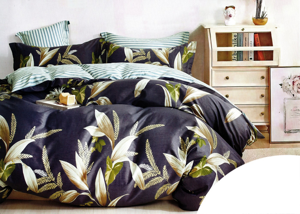 Pościel 200 x 220 3cz Satyna Bawełniana nr A1546