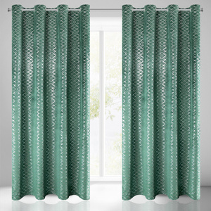Decorative Curtain D91 Moly 140 x 250 Green