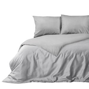 Bedding 220 x 200 3pc Satin Nova3 Silver