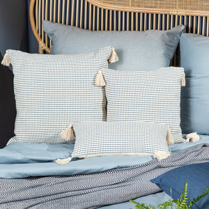 Palermo 30 x 50 Decorative pillowcase 3B Navy blue