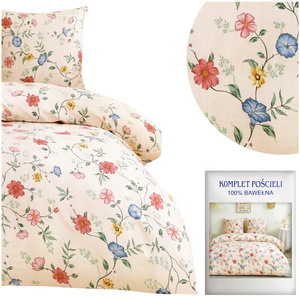 Bedding 200 x 220 3pc Satin Cotton No. A1668