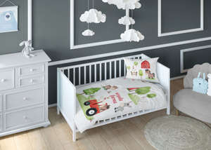 Pościel 100 x 135 Bawełna Dziecięca Maya Mo 4486A