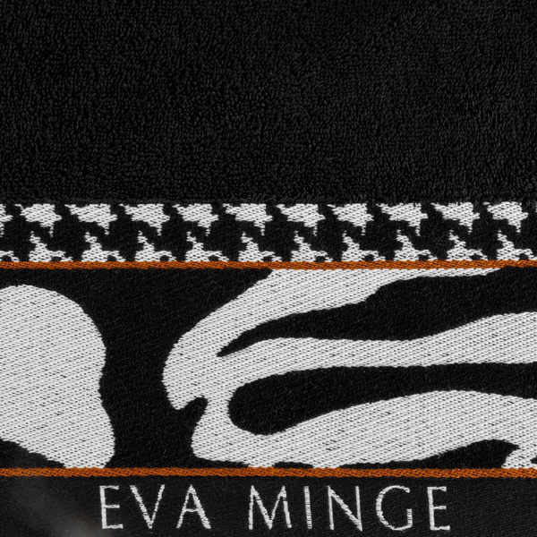 Ręcznik Kąpielowy Eva Minge Eva6 70 x 140 Czarny