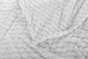 Blanket 70 x 160 Microfiber Design Cindy6 White