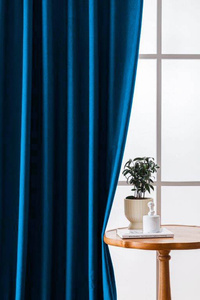 Curtain 140 x 270 Velvet Tunnel Tape Giorgia 07