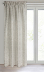 Curtain 140 x 280 Decorative Tape Blanka Natur