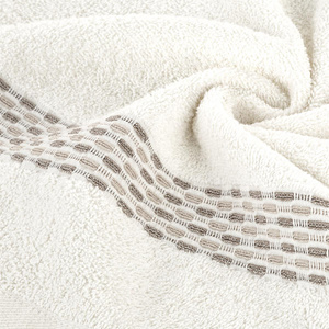 70 x 140 Terry Bath Towel Riva 02 Cream