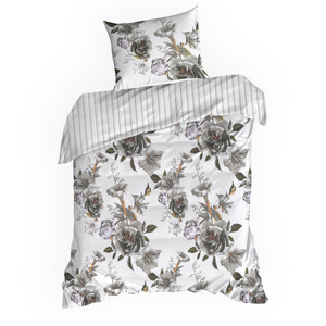 Bedding set 140 x 200 2 pcs Satin Cotton Spring 39