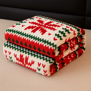 Koc 200 x 220 Mikrofibra Świąteczna Donato 08