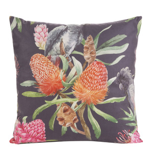 Decorative pillowcase Mink/20 45 x 45 Black+Black