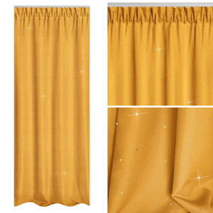 Curtain 140 x 250 Decorative Crystal Tape Shell