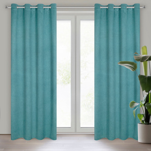 Carlo Blackout Curtain 140 x 250 Turquoise