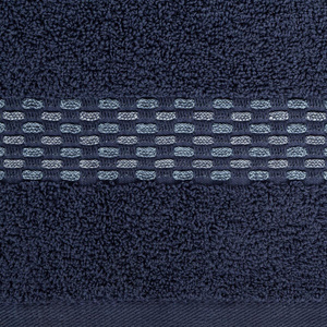 70 x 140 Terry Bath Towel Riva 07 Navy Blue