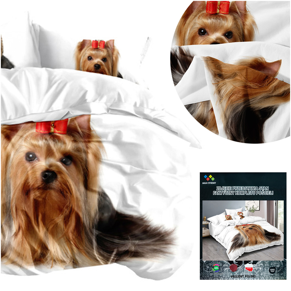 Pościel 160 x 200 3cz Mikrofibra 3D Andreas 3036