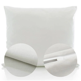 Poszewka Bawełna 50 x 60 Jednolita Ola Szary Szarość