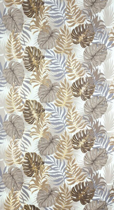 Curtain 140 x 250 Decorative Corfu Splits Brown