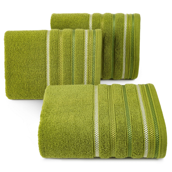 50 x 90 Bath Towel Cotton Livia3 Olivek