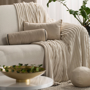 30 x 50 Decorative Pillow Velvet Gaja3 Olive