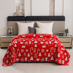 Narzuta 220 x 240 Tłoczona Świąteczna Levent 3237