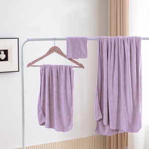 Towel 50 x 90 Microfiber Active 380 g/m2 Lavender