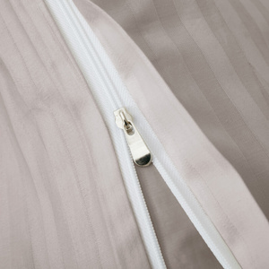 Bedding 220 x 200 3pc Cotton Adamash Taupe