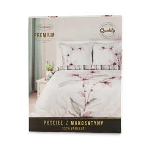Bedding 220 x 200 3pcs Premium Makosatin Bianca