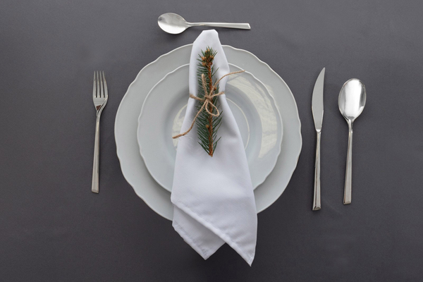 Tablecloth 120x200 Stainproof Classic Savio Graphite