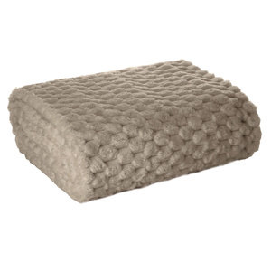 Koc 70 x 160 Mikrofibra Design Cindy6 Beż