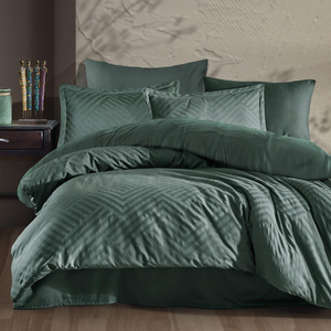 Bedding 160 x 200 3pcs Satin Jacquard Tula1