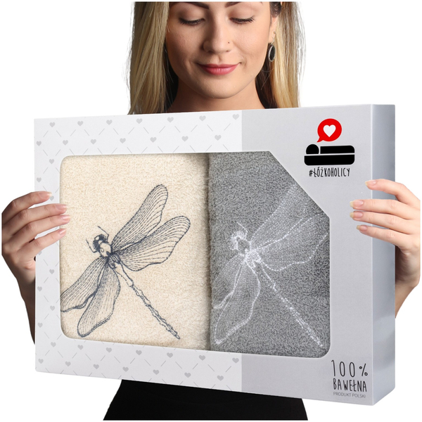 Set of Towels 2pcs. 50x100 Luba 19