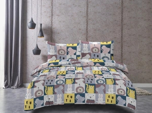 Bedding 160 x 200 3pc Satin Maria 2519