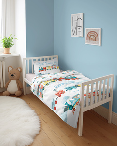 Pościel 100 x 135 Bawełna Dziecięca Maya Mo 5507B