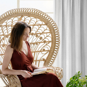 Zasłona 140 x 270 Dekoracyjna Taśma Eris J.Srebrny