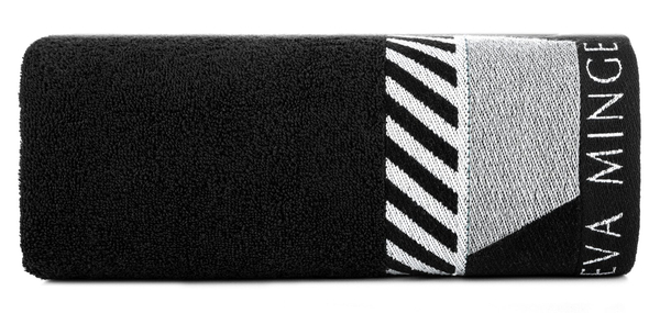 Eva Minge Eva7 Bath Towel 50 x 90 Black
