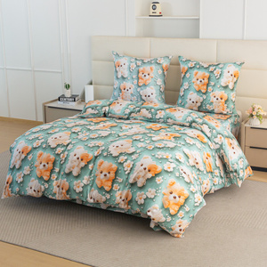 Bedding 160 x 200 3pc Satin Maria 3298