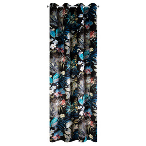 Curtain 140 x 270 Decorative Przel Alani Black+Green