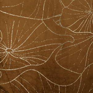 35 x 220 Decorative Velvet Blink18 Brown Runner