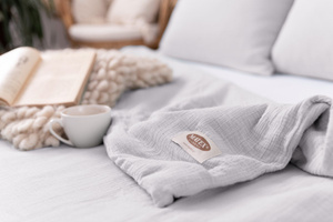 Pościel 160 x 200 3cz Bawełniana Muślinowa 42