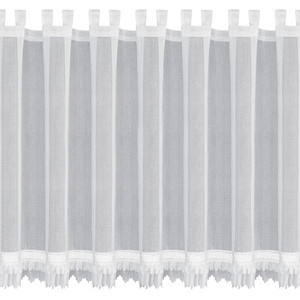 Firana 60 x 150 Dekoracyjna Gotowa KATRIN Biały