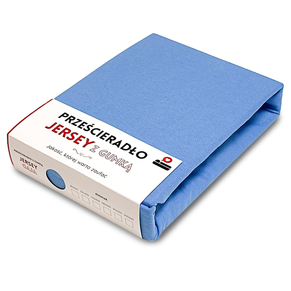 Prześcieradło 200 x 220 Jersey z Gumką Gaja 17